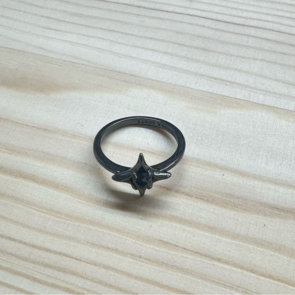 RARE - Kendra Scott Gunmetal Ring